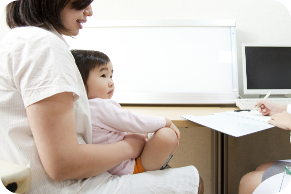 お子さまの診療にも力を入れています